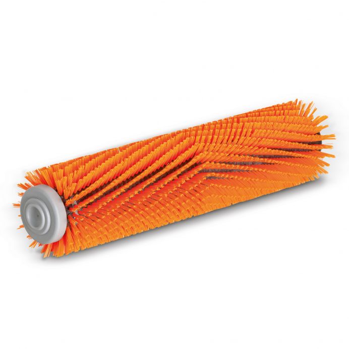 Stavilar cilindric, inalt - adanc, cu peri inegali, portocaliu, 450 mm