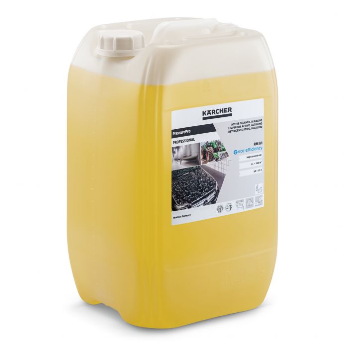 Agent pentru curatare PressurePro Active , alcalin RM 81 eco!efficiency, 20l