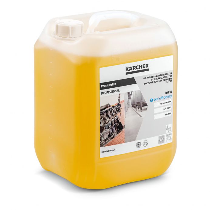 Agent pentru curatare PressurePro Extra RM 31 eco!efficiency pentru uleiuri si grasimi, 10l