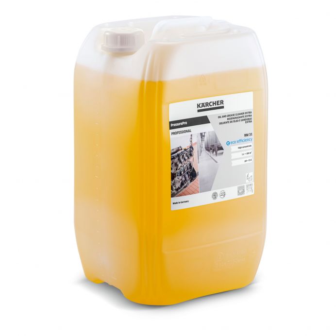 Agent pentru curatare PressurePro Extra RM 31 eco!efficiency pentru uleiuri si grasimi, 20l