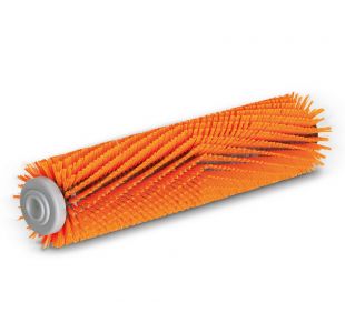 Accesorii perie cilindrica portocalie 300 mm, cu peri inegali, portocaliu, 300 mm