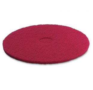 Tampon lustruire rosu, mediu moale, rosu, 356 mm